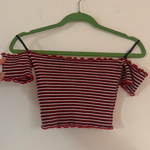 Stretchy Stripe Top 🍭🍉 - Picture 2 of 4